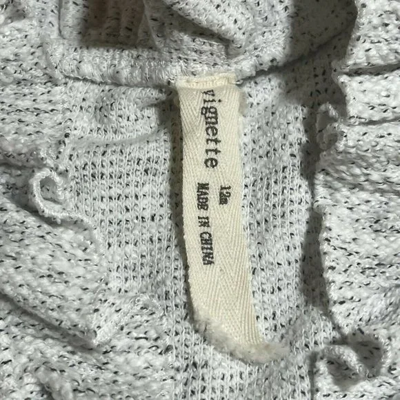 NWOT Girls Vignette Magpie & Mabel Ella Cardigan Ivory Size 12months - Picture 4 of 5